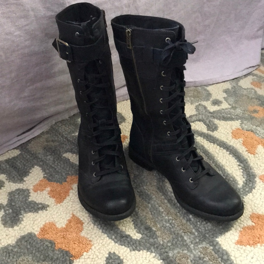 Timberland combat boots